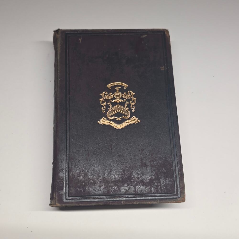 Oxford Holy Bible Sir John Cass's Foundation Leather Bound Antique